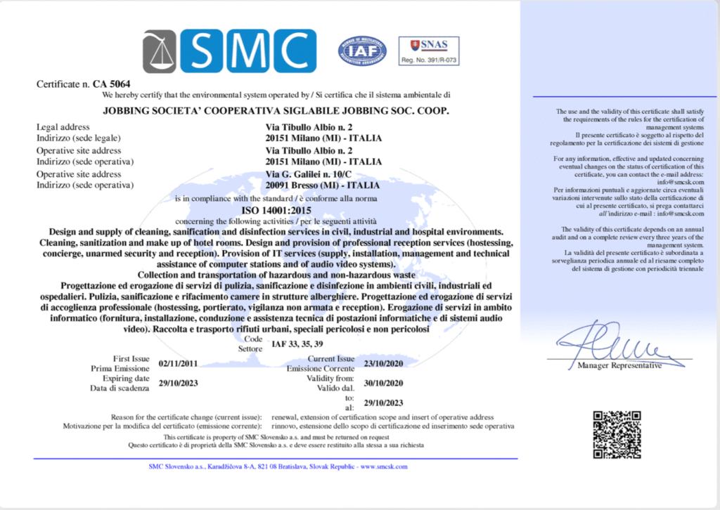 Jobbing-certificazioni-qualita-ISO-14001-2015