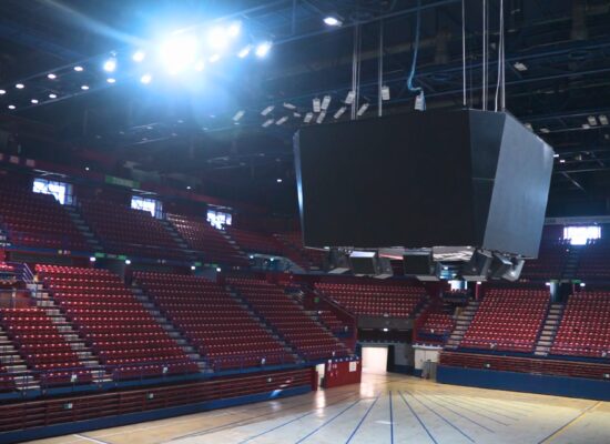 Il nuovo sistema audio dell’UNIPOL Forum